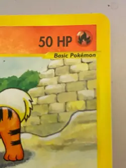 2003 Pokemon Growlithe Skyridge Reverse Holo 62/144 Rare Vintage WOTC - Image 2