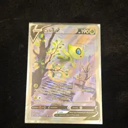 Pokemon Celebi V Alternate Full Art Holo Ultra Rare 245/264 Fusion Strike - Image 1