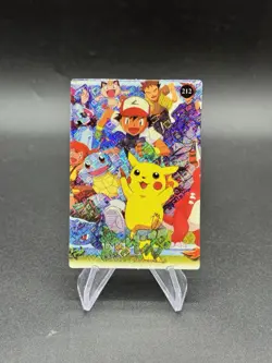 Pikachu & Crew Holo Pokemon Vintage Pocket Monsters Vending Prism Sticker 212 - Image 1