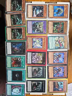 19x Rare / Holographic Yugioh cards - Image 1