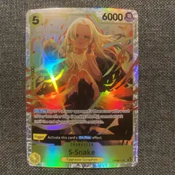 One Piece TCG S-Snake SR OP08-112 Two Legends Holo - Image 1