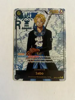 One Piece TCG Sabo SEC Alternate Alt Art (Parallel) OP13-120 - NM - English - Image 1