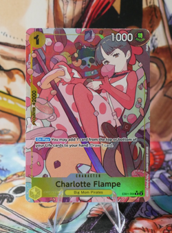 One Piece Charlotte Flampe (EB01-056/101) EB01 Memorial Collection NM FOIL - Image 1