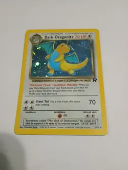 Pokemon Dark Dragonite Holo Rare TCG Card 5/82 - Image 1