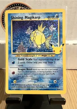 Pokemon TCG Celebrations Classic Collection Shining Magikarp Holo Card 66/64 - Image 1