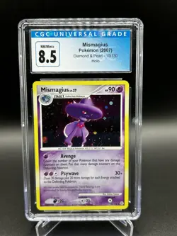 Mismagius Holo Rare Pokemon Card TCG 10/130 Diamond Pearl 2007 CGC 8.5 - Image 1