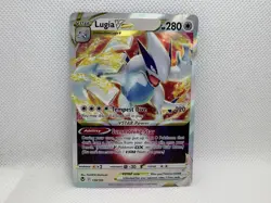 Pokemon Lugia VSTAR Card TCG Silver Tempest Full Art Ultra Rare Holo 139/195 - Image 1