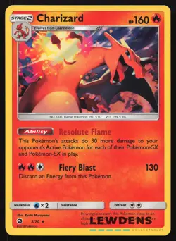 Charizard - 3/70 - Holo Rare - Dragon Majesty - Pokemon Card - Image 1