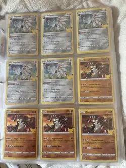 pokemon card binder collection lot english 145 Cards Pokemon TCG LP/MP - Image 1