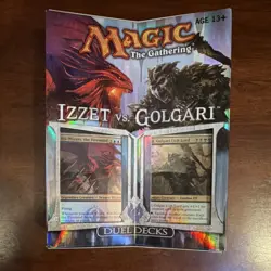 Magic: The Gathering Duel Decks Izzet vs Golgari 120 Cards 2 Decks Wizards - Image 1