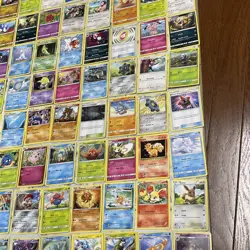 Pokemon Card Lot of 154 Cards from 2012-2019 Most MP Some LP Condition TCG - Image 3