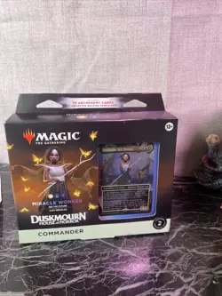 MTG Duskmourn – Miracle Worker Commander Deck Precon Magic DSC Free Ship B4 - Image 1