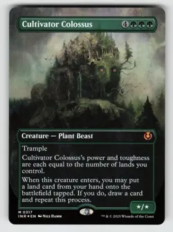 Cultivator Colossus (Borderless) *Foil* INR 317 NM - Image 1