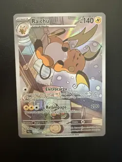 Pokemon TCG - Raichu - Cleffa - Illustration Rare Full Art Holo bundle - Image 1