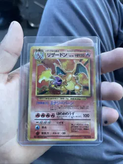 Pokemon TCG 1996 Charizard Base Set Holo Rare #006 Japanese Edition Ungraded - Image 4