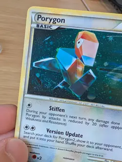 Pokemon TCG Porygon HGSS22 Holo Rare Black Star Promo NM SWIRL - Image 1