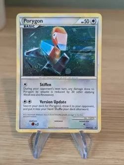 Pokemon TCG Porygon HGSS22 Holo Rare Black Star Promo NM SWIRL - Image 2