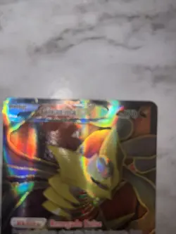 Pokemon Giratina-EX Full Art Ultra Rare 93/98 XY Ancient Origins Holo 170 HP - Image 2