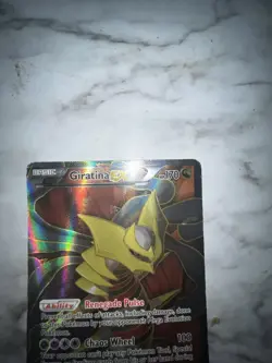 Pokemon Giratina-EX Full Art Ultra Rare 93/98 XY Ancient Origins Holo 170 HP - Image 3