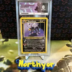 Pokemon TCG Houndoom Neo Discovery Card 23/75 1st Edition, Near Mint ace 8 - Image 1