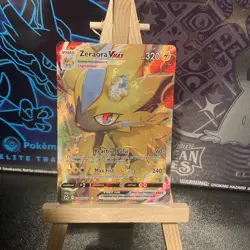 Pokemon TCG Zeraora VMAX Crown Zenith: Galarian Gallery GG42/GG70 NM - Image 1