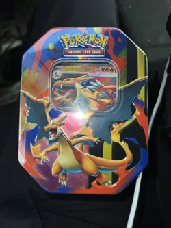 Pokemon TCG Mega Charizard Y EX Tin W/ Charizard Promo Factory Sealed SHIPS FAST - Image 3