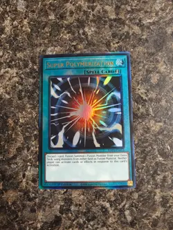 Yugioh Super Polymerization - RA03-EN053 - Prismatic Ultimate Rare - NM - Image 1