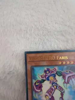 Yugioh Vision HERO Faris GFP2-EN059 Ultra Rare 1st Edition - Image 2