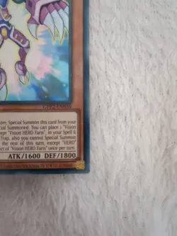 Yugioh Vision HERO Faris GFP2-EN059 Ultra Rare 1st Edition - Image 5