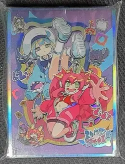 Yugioh Live Evil Twin’s Lil-la Ki-sikill holo sleeves 15x Japanese size sleeves - Image 1
