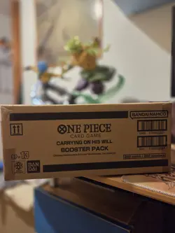 One Piece ENG Carrying on His Will OP-13 Case Sealed BANDAI CARD GAME - 1° Ed. - Image 1