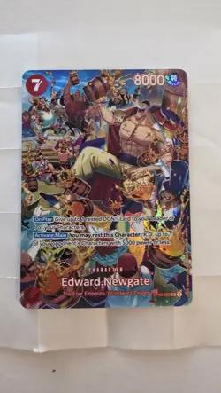 One Piece TCG Edward Newgate SP ST15-002 ALT ART Royal Blood (OP10) - Image 1