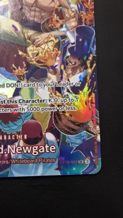 One Piece TCG Edward Newgate SP ST15-002 ALT ART Royal Blood (OP10) - Image 5
