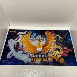 Pokemon TCG 2017 Shining Legends Playmat - Official Trading Card Game - Image 1