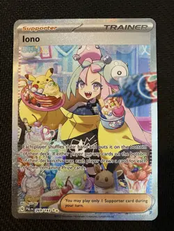 Pokemon Card Iono Paldea Evolved Special Illustration 269/193 NM/M - Image 1