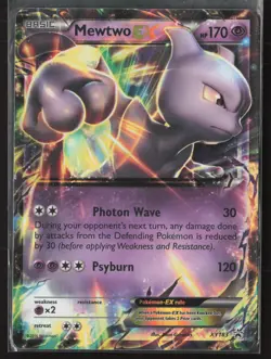 Mewtwo EX Promo XY Promos XY183 LP Pokemon Card - Image 1