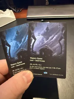 Watery Grave (Borderless) Edge of Eternities Regular PURPLE ERROR 286 NM - Image 3