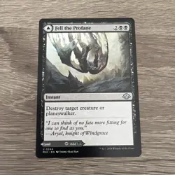 MTG Fell the Profane / Fell Mire - NM - Modern Horizons 3 - Image 1