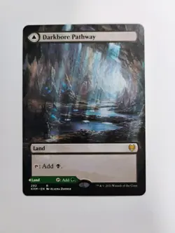 Darkbore Pathway / Slitherbore Pathway (Borderless) - Kaldheim (#292) - MtG - Image 1