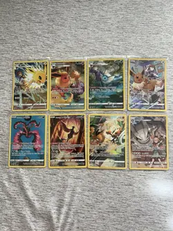Pokemon TCG SWSH/SM Trainer Gallery Eeveelutions/Legendary Birds Lot NEAR MINT - Image 1