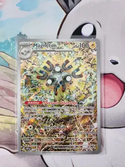 Magneton #159 Black Star Promo Pokemon Center Stamp - Image 1