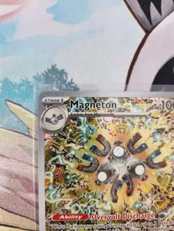 Magneton #159 Black Star Promo Pokemon Center Stamp - Image 3