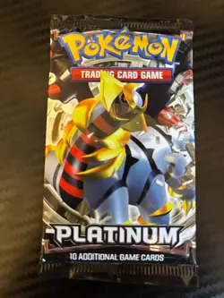 Pokemon Platinum base set Sealed Booster Pack Giratina Art - Image 1