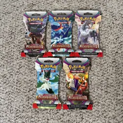 Pokemon Scarlet & Violet: Paldea Evolved Sleeved Art Full Set New Sealed - Image 1