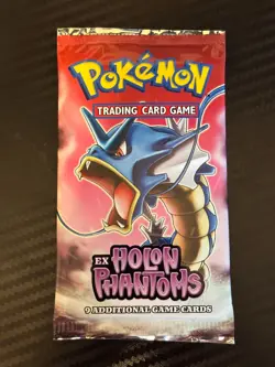 Pokemon EX Holon Phantoms SEALED booster pack Gyarados art - Image 1