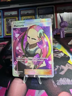 Pokemon Plumeria Full Art Sun&Moon Burning Shadows 145/147 B - Image 1
