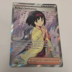 Pokemon Erika's Invitation 196/165 SV: Scarlet & Violet 151 Holo - NM - Image 1
