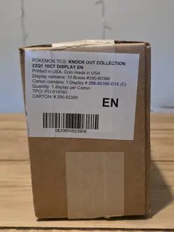 Pokemon Knock Out Collection 2022 - Sealed Display / Case of 10 - Image 1