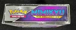 POKEMON 2017 SUN MOON MIMIKYU Pin Collection Box with XY Booster - Image 5