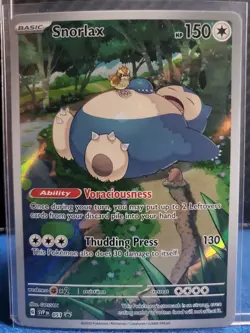 Pokemon TCG Snorlax 051 Sv: Scarlet & Violet Promo Holo 150 HP - Image 1